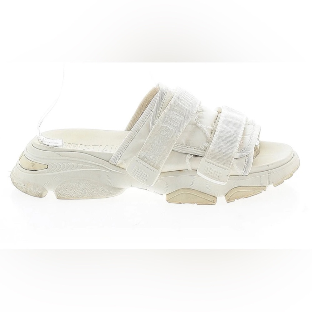 Christian  Dior Paris D- wander sandal white size 38 women